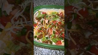 Easy Taco Dip  Sour Cream  Cream Cheese [upl. by Nyrrad762]