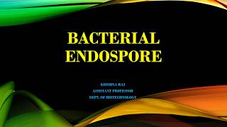 BACTERIAL ENDOSPORE MALAYALAM [upl. by Flo]