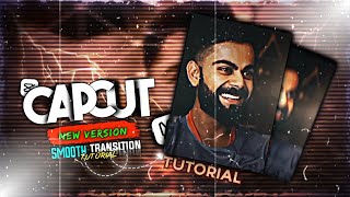 Capcut  Smooth TransitionLike Ae  editing to the next level  Tutorial [upl. by Kcirreg]