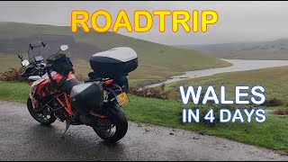 Epic 4Day Motorcycle Adventure Conquering Wales  Full Movie [upl. by Dunlavy]