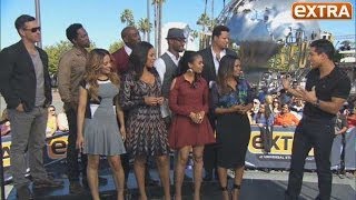 The Best Man Holiday Cast Answering All Your Burning Questions [upl. by Anay642]