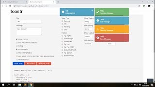 How to Use Toast Alert Notifications for Web [upl. by Ydderf108]