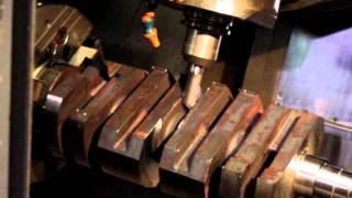 Custom Crankshaft  CNC Machining [upl. by Anwahsiek]