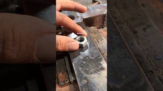 Amazing idea for nut with metal pipe welding work at home idea for you [upl. by Ahsitauq330]