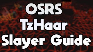 OSRS TzHaar Slayer Guide  90k Magic XP Per Hour [upl. by Rosio857]