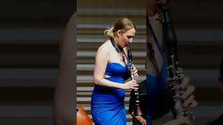 Anastasia Schmidlin plays Artie Shaw Clarinet Concerto shorts [upl. by Eniamreg]