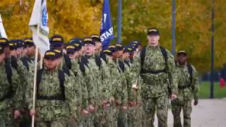 Navy Recruits Marching in Formation [upl. by Scherman]