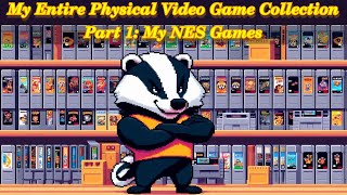 My Physical Video Game Collection Part 1 NES Games [upl. by Uel17]