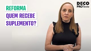 Reforma quem recebe suplemento até 200 euros [upl. by Ottinger17]