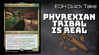 Glissa Phyrexian Tribal  EDH Quick Take  Magic The Gathering [upl. by Elyac]