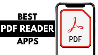 Best PDF Book Reading Apps for iPhone amp Android  Top Apps for PDF Readers [upl. by Ainessey]