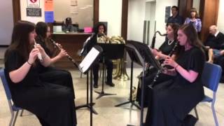 Kingdom Dance  Pitt Band Wind Quintet [upl. by Zelde]