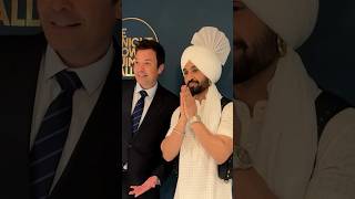 Diljit Dosanjh and Jimmy FallonThe Jimmy Fallon show moments diljitdosanjh [upl. by Annahavas937]