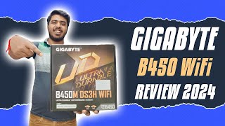 Ultimate Unboxing amp Review Gigabyte B450M DS3H WIFI AMD B450 Motherboard 2024 Edition PCIe Gen3 x4 [upl. by Niledam]