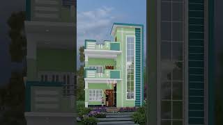 3 bedrooms house plan with 3d elevation  25x30 house plan  750 SQFT HOUSE PLAN  25X30 का नक्शा [upl. by Nonnelg949]