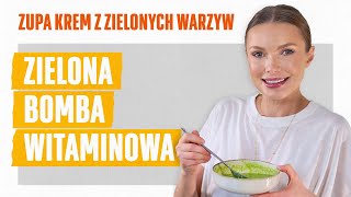 DIETETYCZNA ZUPA z zielonych warzyw z fetą i parmezanem [upl. by Nottage]