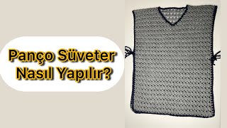 Panç süveter nasıl yapılır [upl. by Laersi]