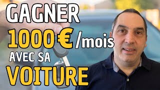 Comment GAGNER de lARGENT avec sa VOITURE [upl. by Claudetta]