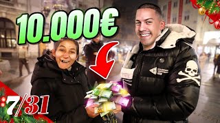 DAJEM 10000e LJUDIMA NA ULICI KOJIMA TREBA POMOĆ  VLOGMAS 731 [upl. by Eatnoj]