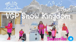 VGP Snow KingdomVacation spot in ChennaiTheme park in ChennaiBest Summer locationFamily spotFun [upl. by Anitsirhk]