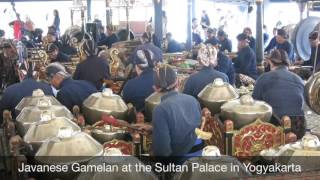 Javanese Gamelan at the Sultan Palace in Yogyakarta [upl. by Kenji]