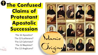 Jesus and the 12 Protestants Protestant Apostolic Succession Propaganda 16th18th Century [upl. by Yrek670]