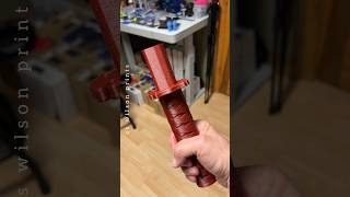 Collapsing Katana V2 by 3D Printing World Printables No 543260 3d 3dprinted toys sword fail [upl. by Ammann]