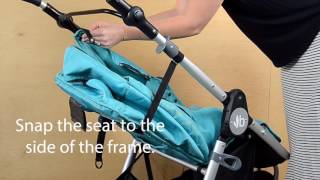 HowTo Attach 2016  2017 Bumbleride Seat Fabric [upl. by Decca]