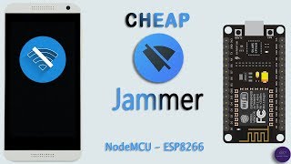 WiFi Jammer  How to make with 7 ESP8266 [upl. by Llyrrad]