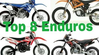 Top 8 Enduros der 50ccm Klasse [upl. by Kannav643]