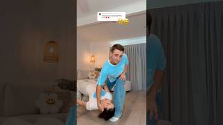 RATE THE RIZZ 😮‍💨😅  dance trend viral couple funny shorts [upl. by Leasim311]