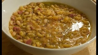 Pasta e Fagioli  Pasta with Beans  Rossellas Cooking with Nonna [upl. by Pelaga]