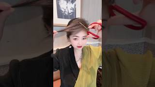 How to apply hairstyle wig in 15 seconds🥰trendingtrending wig hairstyle new howto [upl. by Rosenkrantz]