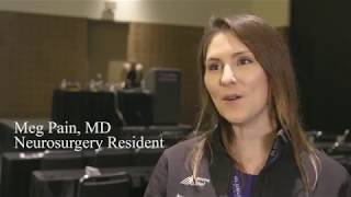 Mount Sinai Neurosurgery Resident at AANS 2018 [upl. by Arrec686]