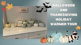 Warmer Tour  Halloween amp Thanksgiving holiday set ups scentsy [upl. by Dabbs]