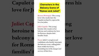 Romeo amp Juliet Balcony Scene Instant Essay Exam Preparations shorts trendingARsummaryguidance [upl. by Patrick]