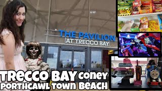 parkdean holiday resorts  family trip to Trecco bay Coney beach amp porthcawl town kiddie rides [upl. by Llehsem]