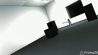 The backrooms footage 3 chase scene prisma 3d [upl. by Ymia]