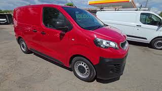 RJ70LML Peugeot Expert Compact 15 BlueHDI Professional Euro 6 Diesel 129 bhp Red on 40K  FSH [upl. by Tobiah]