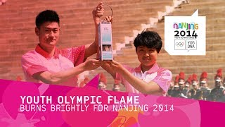 Lighting Ceremony of the Nanjing 2014 Youth Olympic Flame [upl. by Avon404]