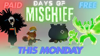 Days of Mischief 20242019  Free VS Paid Cosmetics  Sky Cotl  Vizsky [upl. by Ellessig773]