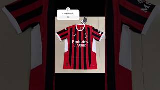 202425 AC milan home kit fans version acmilan football seriea [upl. by Lemaj254]