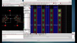 Current Mirror Layout using TSMC65nm Technology with interdigitation matching [upl. by Yreneh]