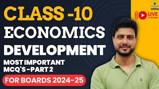 Development  Most Important MCQs2  Class 10 Economics Chapter 1  Boards 202425  By Amit Sir [upl. by Carr]