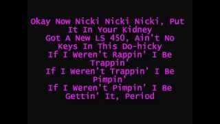 Nicki Minaj Beez In The Trap lyrics clean [upl. by Wallack856]