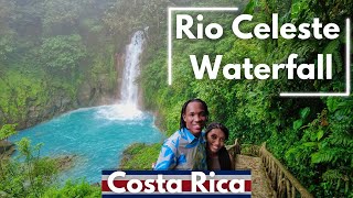 Costa Ricas BLUEST Waterfall  Rio Celeste  La Catarata Rio Celeste [upl. by Thomsen]