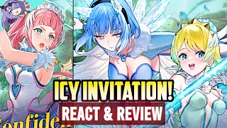 FEH Skating on Thin Ice ICY INVITATION Trailer Reaction amp First Impression FEHeroes [upl. by Emerick]