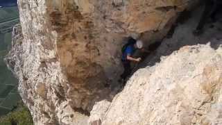 Discovery Dolomites Via ferrata di Favogna  Klettersteig Fennberg [upl. by Ogires]