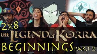 The Legend of Korra  2x8 Beginnings Part 2  Group Reaction [upl. by Ruthven133]