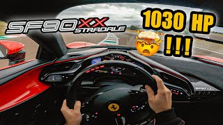 EXCLUSIVE POV   FERRARI SF90XX STRADALE   770000€  FAST DRIVE IN FIORANO [upl. by Mehta]